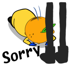 Orange grandfather<E> sticker #7168411