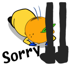 Orange grandfather<E> sticker #7168411