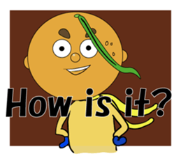 Orange grandfather<E> sticker #7168414