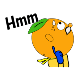 Orange grandfather<E> sticker #7168417