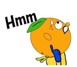 Orange grandfather<E> sticker #7168417