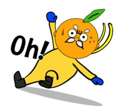 Orange grandfather<E> sticker #7168418