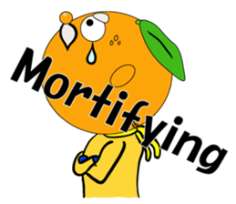 Orange grandfather<E> sticker #7168422