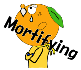 Orange grandfather<E> sticker #7168422