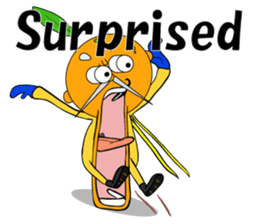 Orange grandfather<E> sticker #7168423