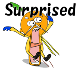 Orange grandfather<E> sticker #7168423