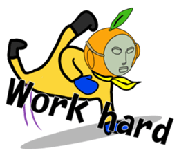 Orange grandfather<E> sticker #7168424