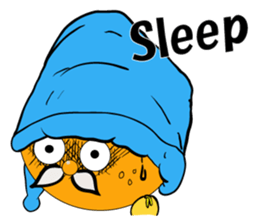 Orange grandfather<E> sticker #7168425