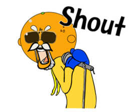 Orange grandfather<E> sticker #7168427