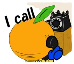 Orange grandfather<E> sticker #7168429