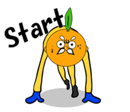 Orange grandfather<E> sticker #7168432