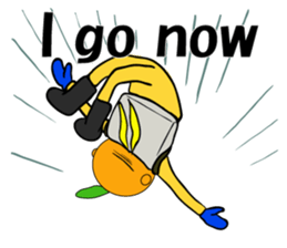 Orange grandfather<E> sticker #7168434