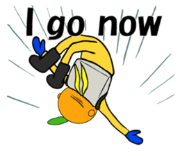 Orange grandfather<E> sticker #7168434