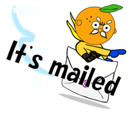 Orange grandfather<E> sticker #7168436