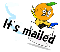 Orange grandfather<E> sticker #7168436