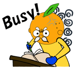 Orange grandfather<E> sticker #7168437