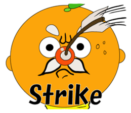 Orange grandfather<E> sticker #7168438