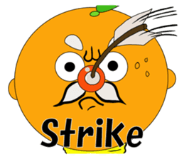 Orange grandfather<E> sticker #7168438