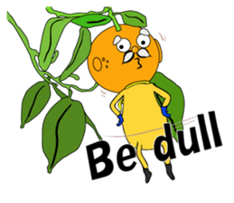 Orange grandfather<E> sticker #7168443