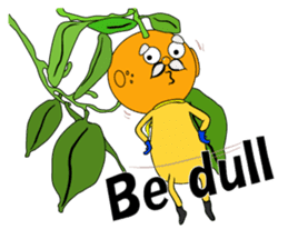 Orange grandfather<E> sticker #7168443