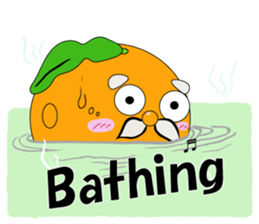 Orange grandfather<E> sticker #7168445