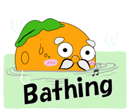 Orange grandfather<E> sticker #7168445