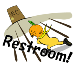 Orange grandfather<E> sticker #7168446