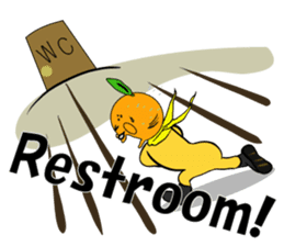 Orange grandfather<E> sticker #7168446