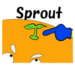 Orange grandfather<E> sticker #7168447