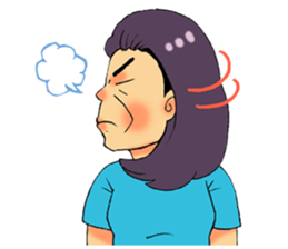 My lovely mom sticker #7169144