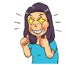 My lovely mom sticker #7169150