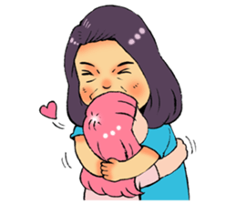 My lovely mom sticker #7169153