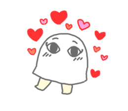 Loose, pretty surreal sticker of Medjed sticker #7169541