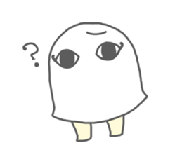 Loose, pretty surreal sticker of Medjed sticker #7169554