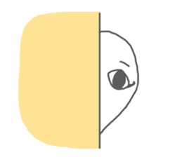 Loose, pretty surreal sticker of Medjed sticker #7169567