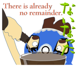 The Yanai-man who put on a goldfish mask sticker #7169749