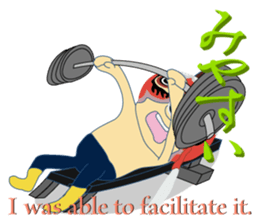 The Yanai-man who put on a goldfish mask sticker #7169762