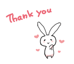 Smile Smile Rabbit. sticker #7169934