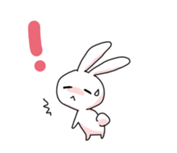 Smile Smile Rabbit. sticker #7169938