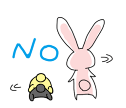 Smile Smile Rabbit. sticker #7169951