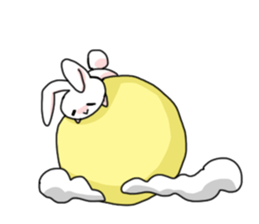 Smile Smile Rabbit. sticker #7169953