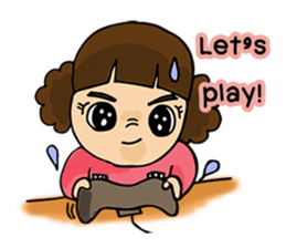 Nu Foi Tong Cute3 sticker #7170056