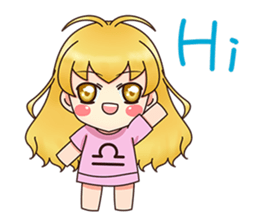 Kindergarten Of Constellation(Libra) sticker #7170368