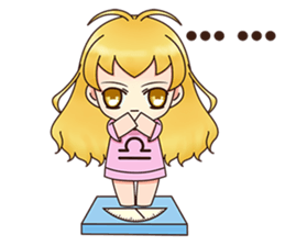 Kindergarten Of Constellation(Libra) sticker #7170375