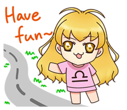 Kindergarten Of Constellation(Libra) sticker #7170380