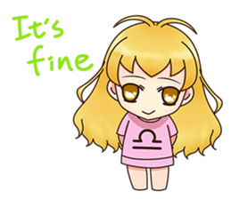 Kindergarten Of Constellation(Libra) sticker #7170385