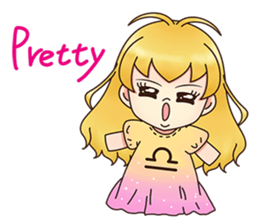 Kindergarten Of Constellation(Libra) sticker #7170392