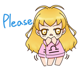 Kindergarten Of Constellation(Libra) sticker #7170401