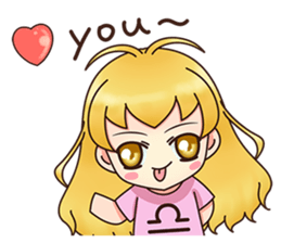 Kindergarten Of Constellation(Libra) sticker #7170407