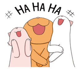 The Three Little Cats sticker #7171521